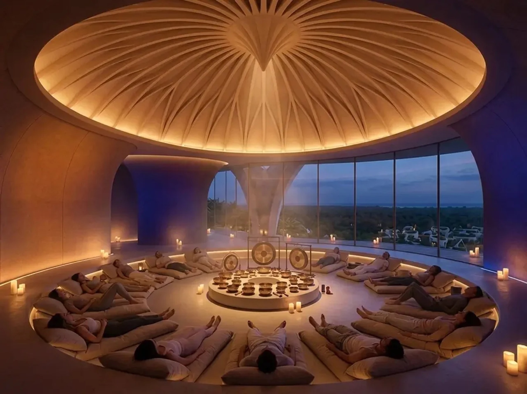 Domo de sound healing